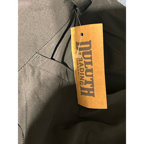 Duluth Trading Co. Flexcellence Wide Leg Trouser Pants Black Womens Size 18 NEW - Picture 6 of 10